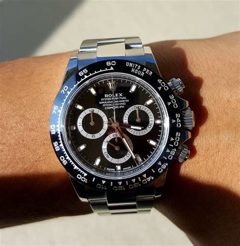 rolex daytona ceramic black face|Rolex daytona ceramic black dial.